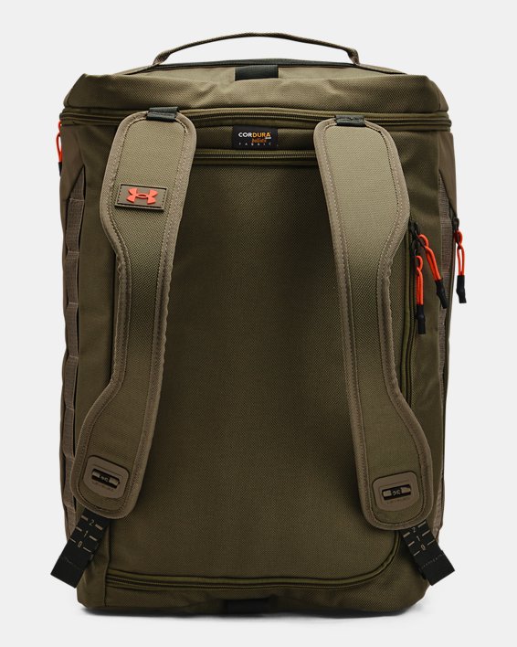 UA Triumph CORDURA® Duffle Backpack, Green, pdpMainDesktop image number 2